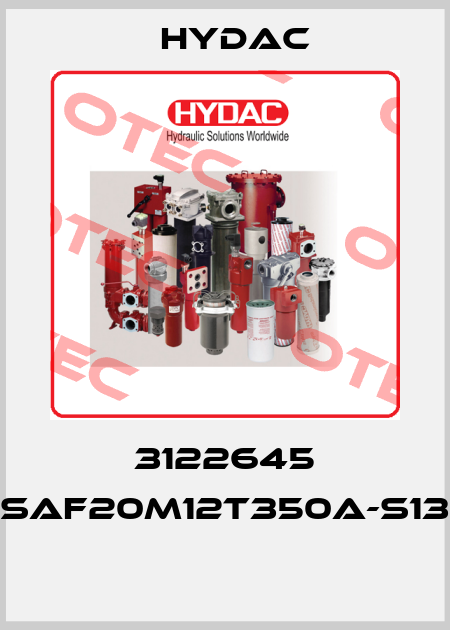 3122645 SAF20M12T350A-S13  Hydac
