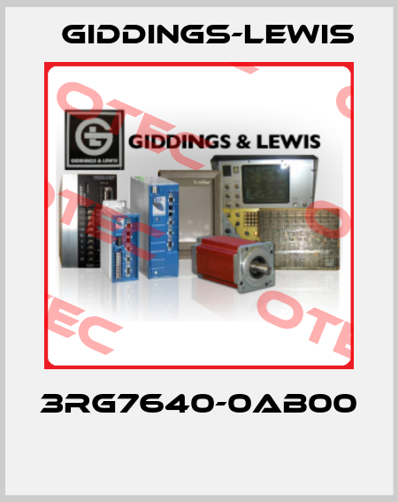 3RG7640-0AB00  Giddings-Lewis