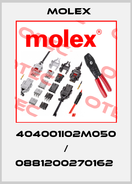 404001I02M050 / 0881200270162  Molex