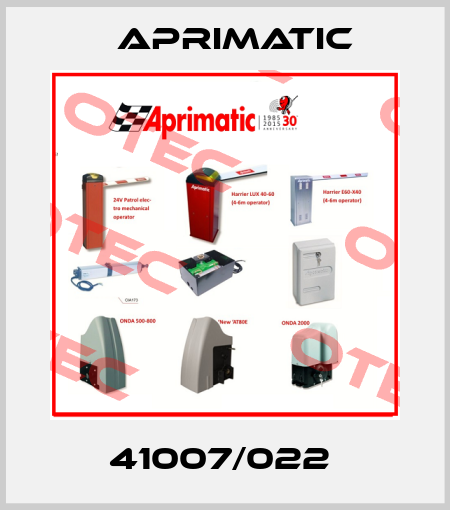 41007/022  Aprimatic
