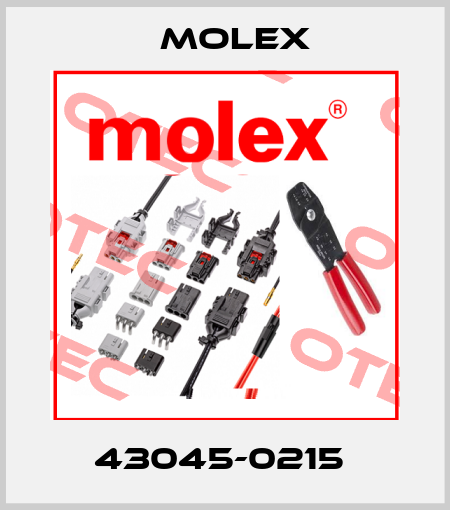 43045-0215  Molex