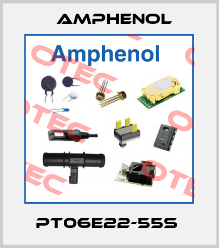 pt06e22-55s  Amphenol