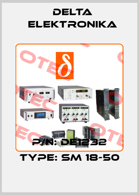 p/n: DE1232 type: SM 18-50 Delta Elektronika