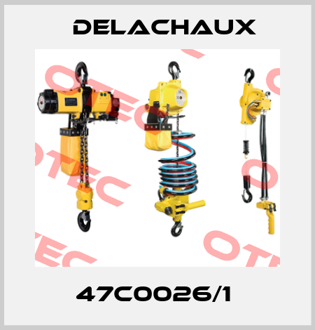 47C0026/1  Delachaux
