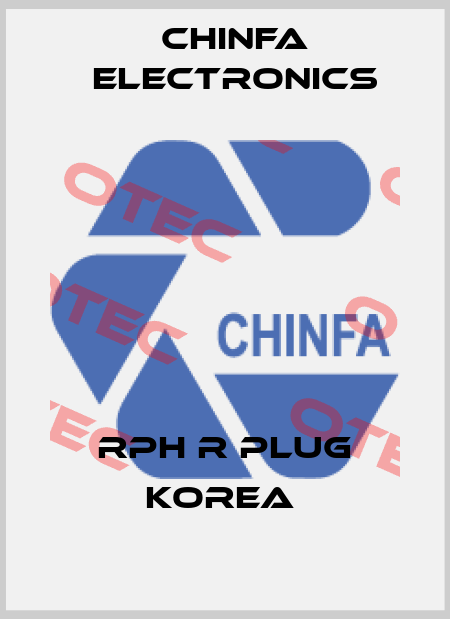 RPH R Plug Korea  Chinfa Electronics