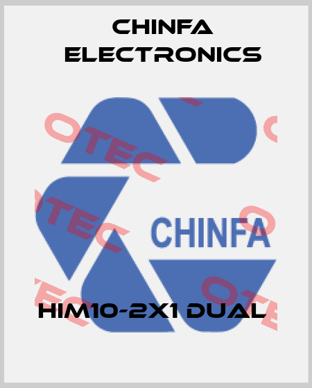 HIM10-2X1 dual  Chinfa Electronics