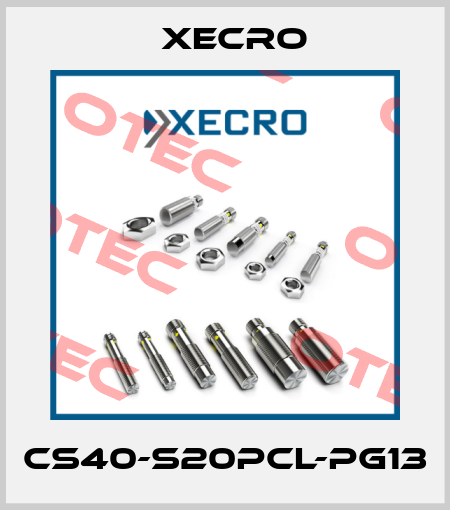 CS40-S20PCL-PG13 Xecro