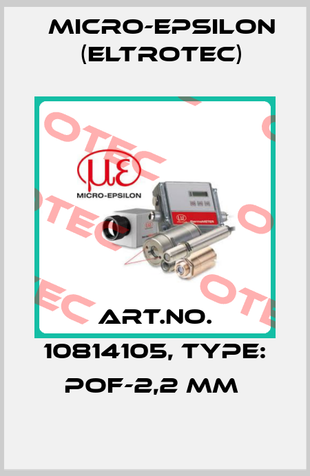 Art.No. 10814105, Type: POF-2,2 mm  Micro-Epsilon (Eltrotec)