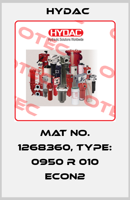 Mat No. 1268360, Type: 0950 R 010 ECON2 Hydac