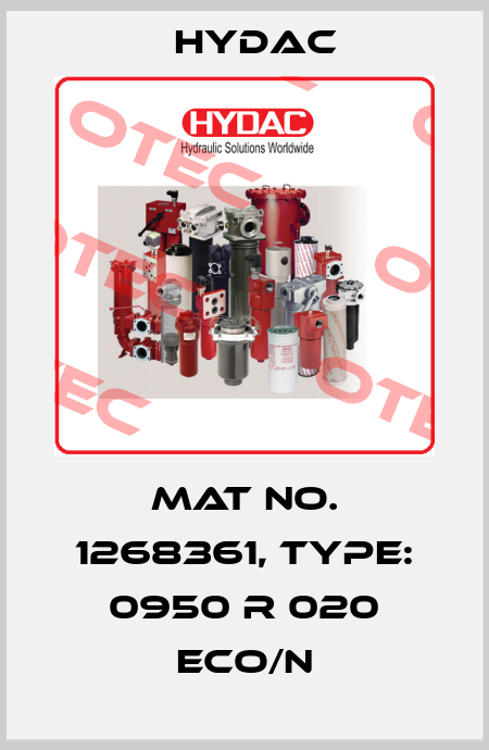 Mat No. 1268361, Type: 0950 R 020 ECO/N Hydac