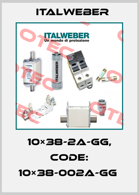 10×38-2A-GG, CODE: 10×38-002A-GG  Italweber