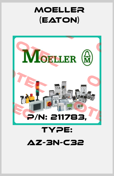 P/N: 211783, Type: AZ-3N-C32  Moeller (Eaton)