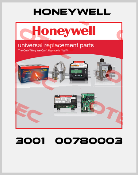 3001   00780003  Honeywell
