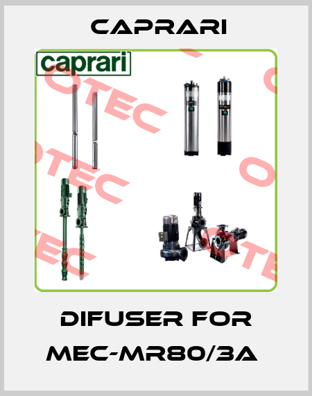 Difuser For MEC-MR80/3A  CAPRARI 