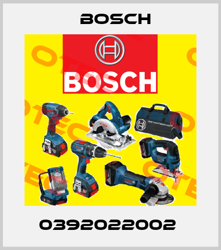 0392022002  Bosch