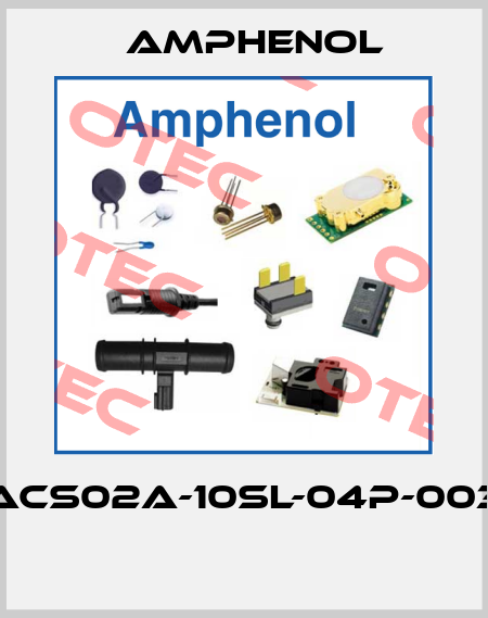 ACS02A-10SL-04P-003  Amphenol