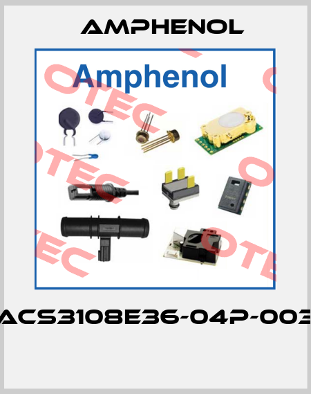 ACS3108E36-04P-003  Amphenol