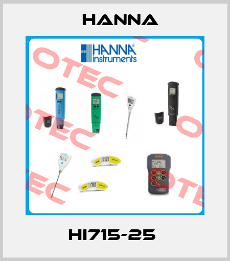 HI715-25  Hanna