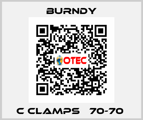 C CLAMPS   70-70  Burndy