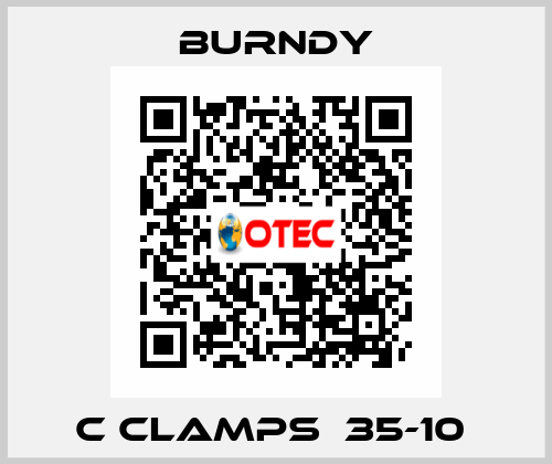 C CLAMPS  35-10  Burndy