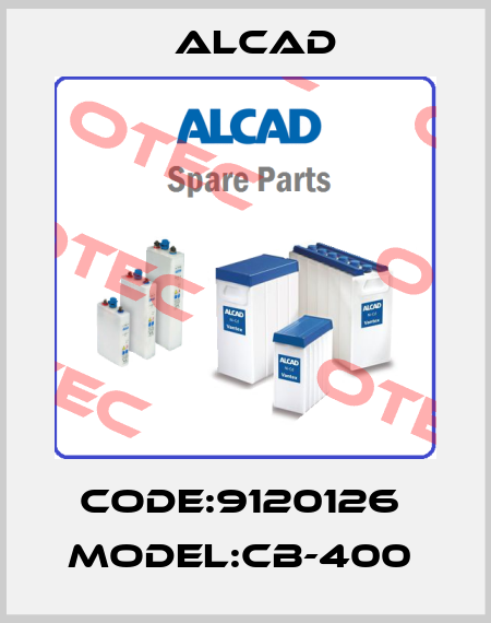 Code:9120126  Model:CB-400  Alcad