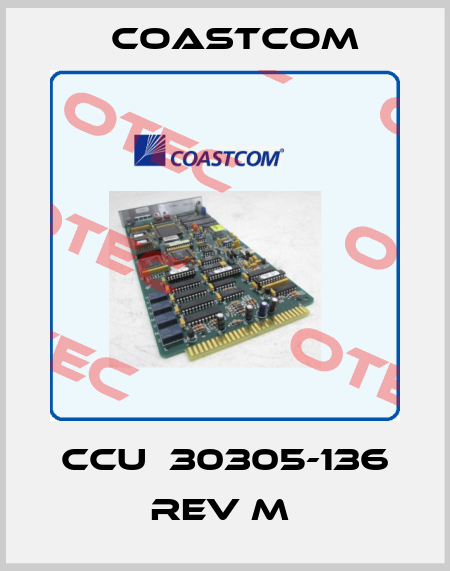 CCU  30305-136 REV M  Coastcom
