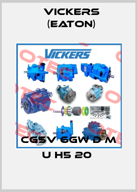 CG5V 6GW D M U H5 20  Vickers (Eaton)