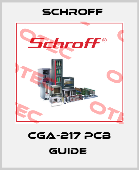 CGA-217 PCB GUIDE  Schroff