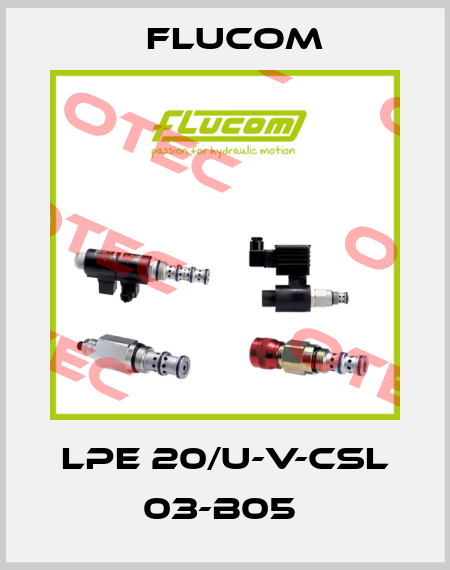 LPE 20/U-V-CSL 03-B05  Flucom