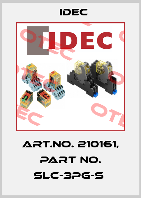 Art.No. 210161, Part No. SLC-3PG-S  Idec