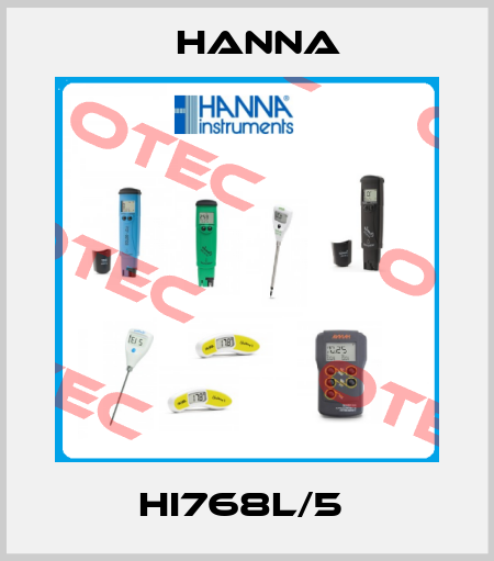 HI768L/5  Hanna