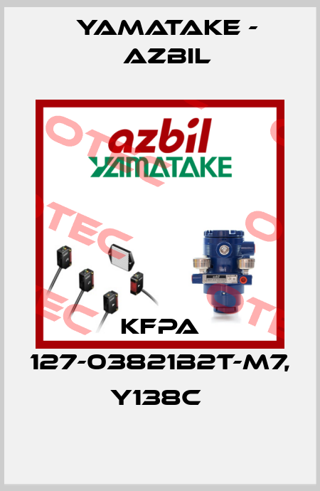 KFPA 127-03821B2T-M7, Y138C  Yamatake - Azbil