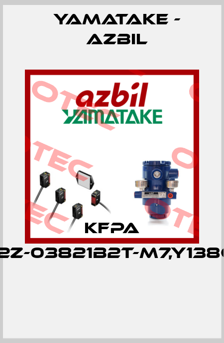 KFPA 12Z-03821B2T-M7,Y138C  Yamatake - Azbil