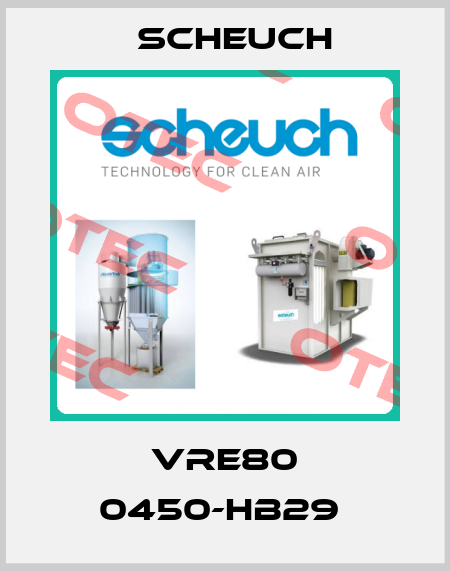 vre80 0450-hb29  Scheuch