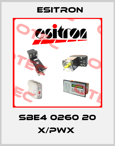 SBE4 0260 20 X/PWX  Esitron