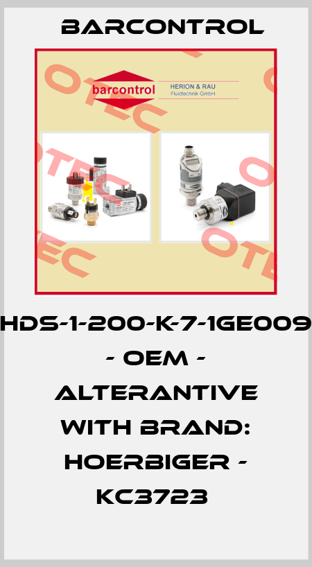 HDS-1-200-K-7-1GE009 - OEM - alterantive with brand: HOERBIGER - KC3723  Barcontrol