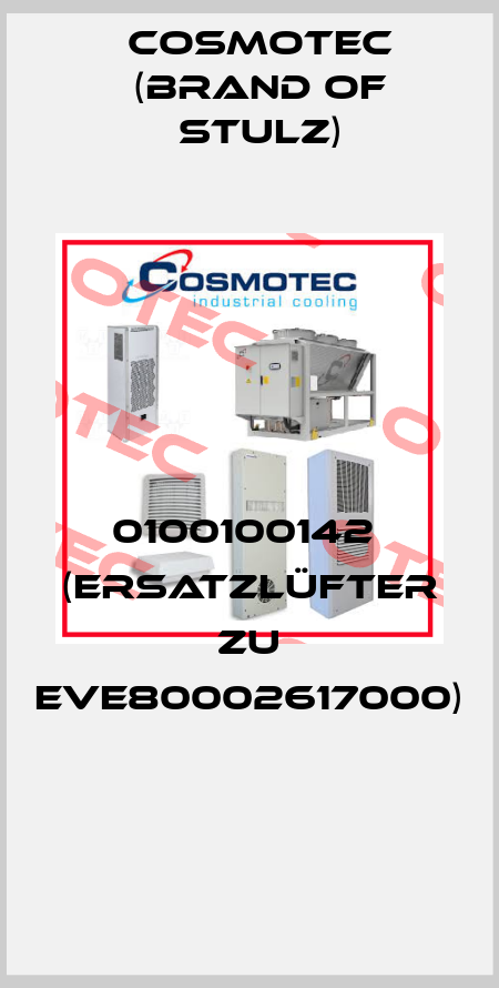 0100100142  (Ersatzlüfter zu EVE80002617000)  Cosmotec (brand of Stulz)