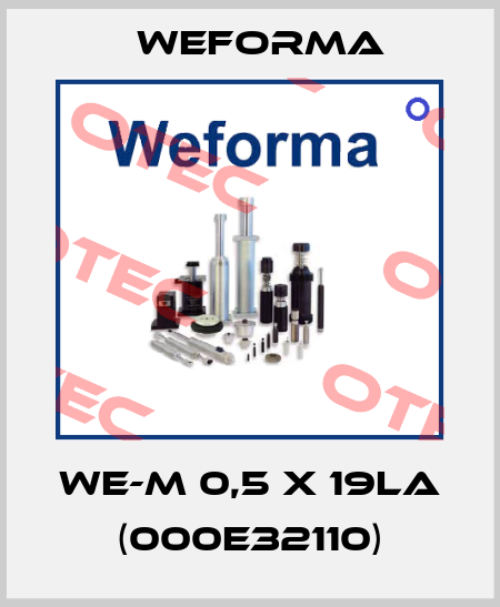 WE-M 0,5 x 19LA (000E32110) Weforma