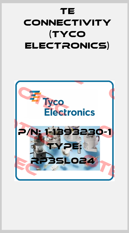P/N: 1-1393230-1 Type: RP3SL024  TE Connectivity (Tyco Electronics)