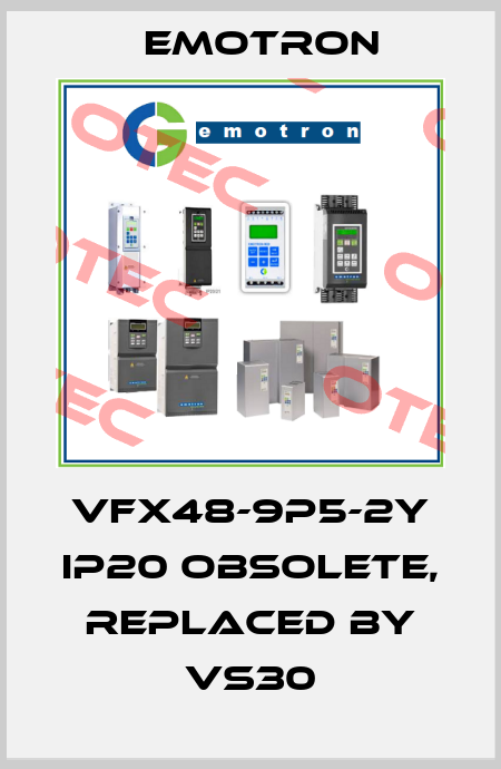 VFX48-9P5-2Y IP20 obsolete, replaced by VS30 Emotron