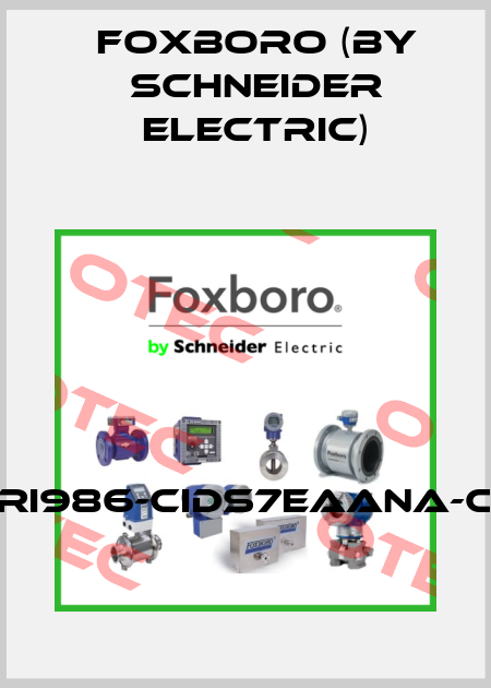 SRI986-CIDS7EAANA-CG Foxboro (by Schneider Electric)