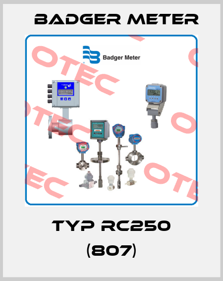 Typ RC250 (807) Badger Meter