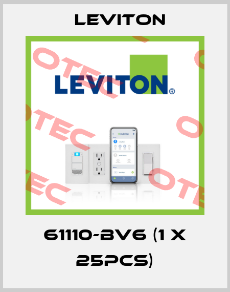 61110-BV6 (1 x 25pcs) Leviton