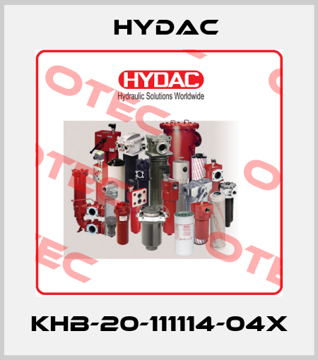 KHB-20-111114-04X Hydac