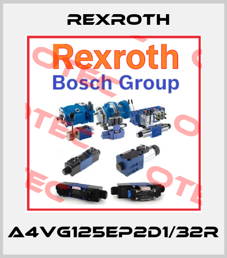 A4VG125EP2D1/32R Rexroth