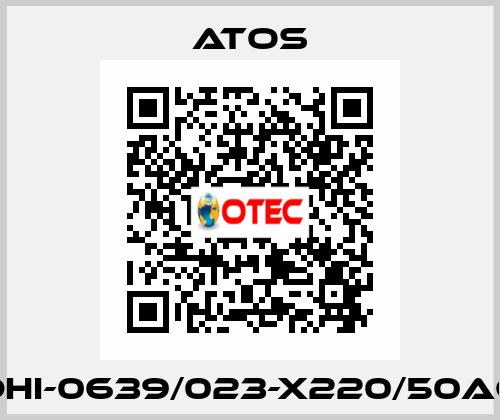 DHI-0639/023-X220/50AC Atos