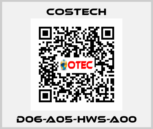 D06-A05-HWS-A00 Costech