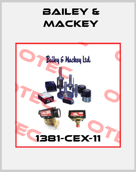 1381-CEX-11 Bailey & Mackey