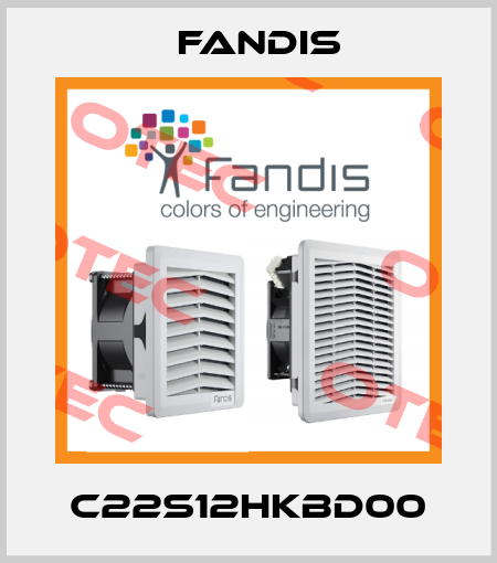 C22S12HKBD00 Fandis