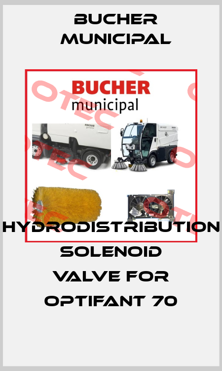 hydrodistribution solenoid valve for Optifant 70 Bucher Municipal